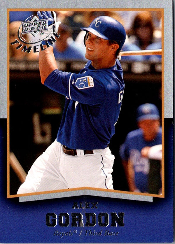 2008 Upper Deck Timeline Alex Gordon #43