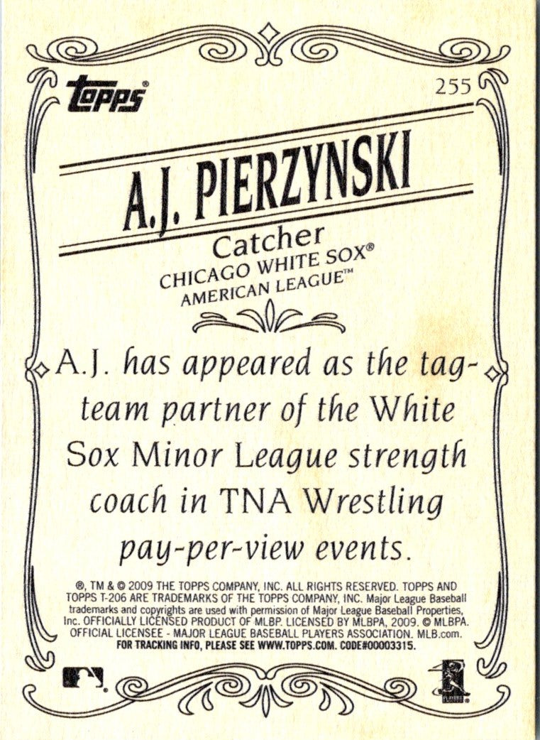 2009 Topps 206 A.J. Pierzynski