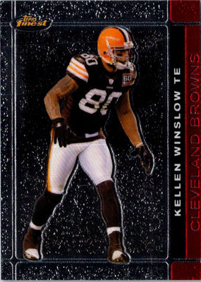 2007 Finest Kellen Winslow #82