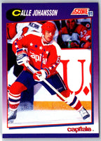 1991 Score Calle Johansson #155