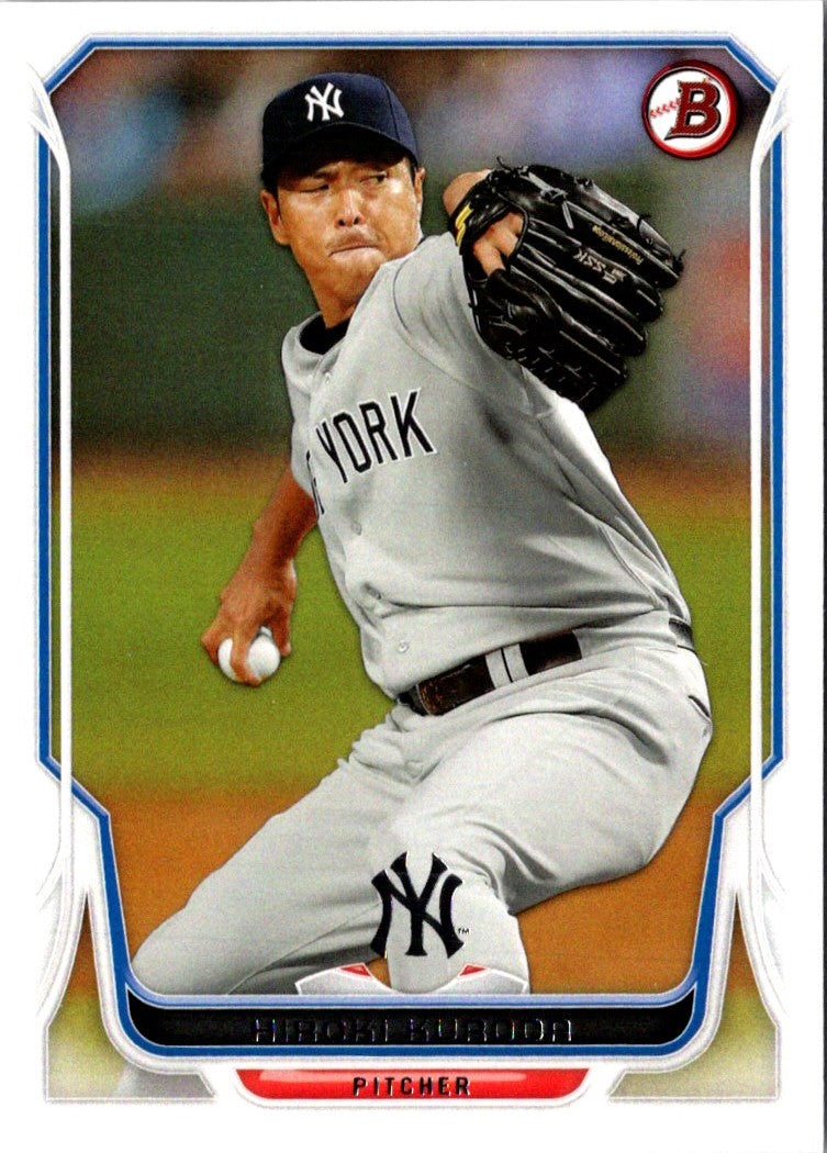 2014 Bowman Hiroki Kuroda