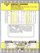 1989 Fleer Dwight Gooden
