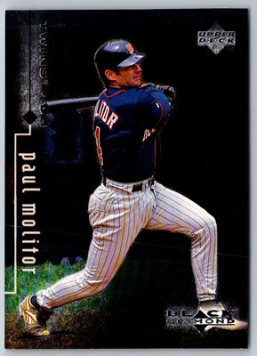 1999 Upper Deck Black Diamond Paul Molitor #48