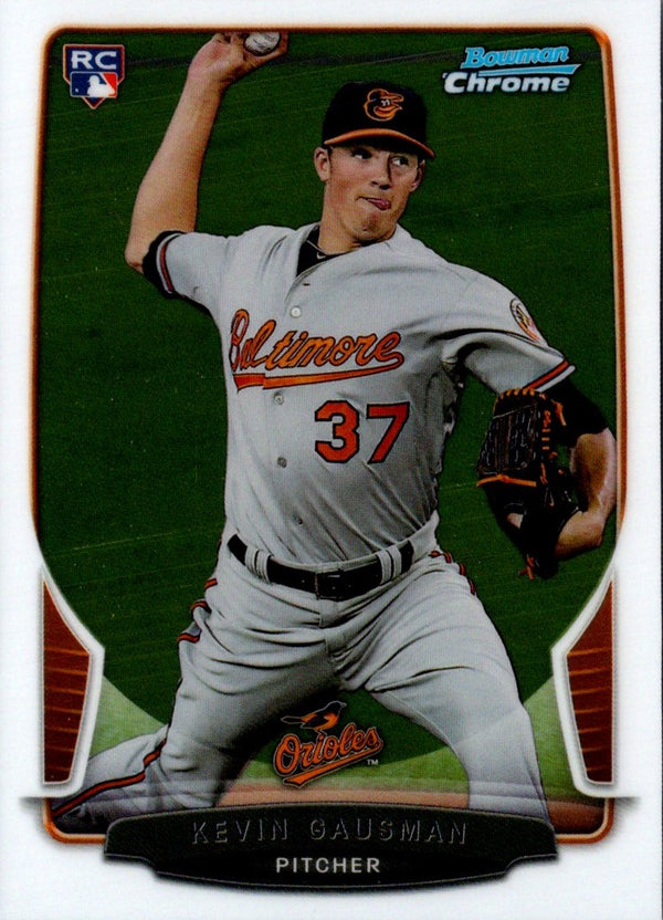 2013 Bowman Chrome Kevin Gausman #181 Rookie