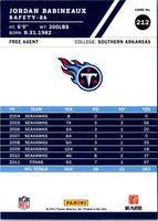 2012 Score Jordan Babineaux #212