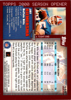 2000 Topps Season Opener Jay Riemersma #166