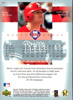 2002 Upper Deck Bobby Abreu #81