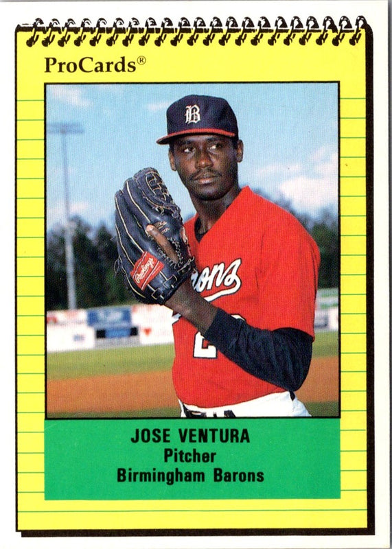 1991 ProCards Jose Ventura #1455