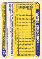 1986 O-Pee-Chee Wayne Krenchicki #81