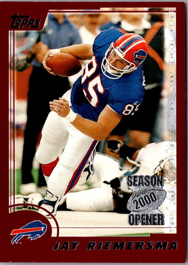 2000 Topps Season Opener Jay Riemersma #166