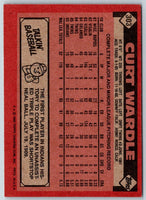 1986 Topps Curt Wardle #303 Rookie