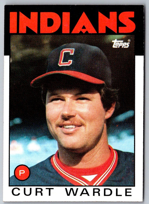 1986 Topps Curt Wardle #303 Rookie