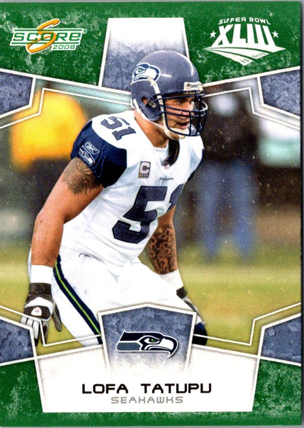 2008 Score Lofa Tatupu #286