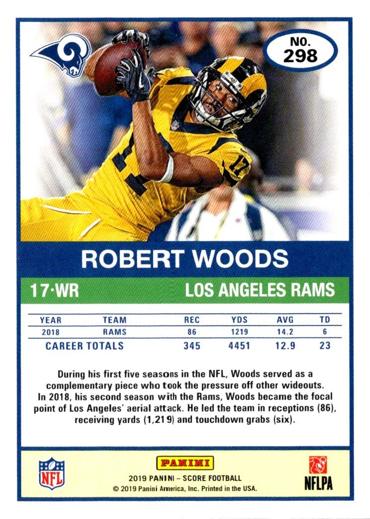 2019 Score Robert Woods