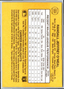 1986 Donruss Randy O'Neal