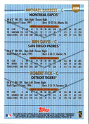 1999 Topps Michael Barrett/Ben Davis/Robert Fick