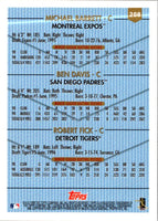 1999 Topps Michael Barrett/Ben Davis/Robert Fick #208