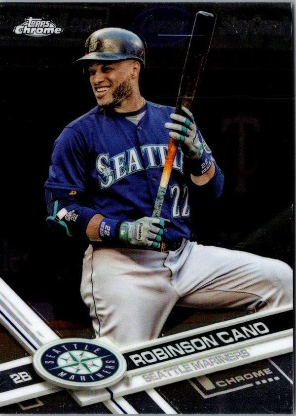 2017 Topps Chrome Robinson Cano #90