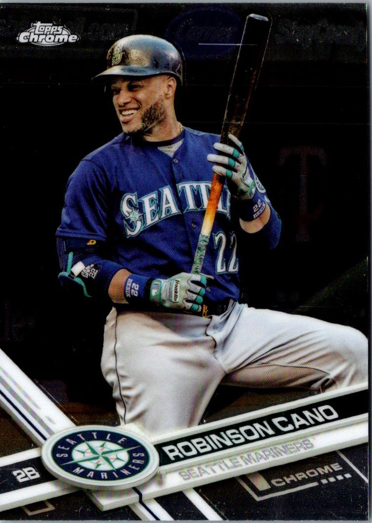 2017 Topps Chrome Robinson Cano