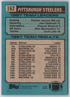 1988 Topps Steelers Team Leaders - Louis Lipps #162