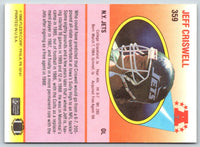1990 Fleer Jeff Criswell #359 Rookie