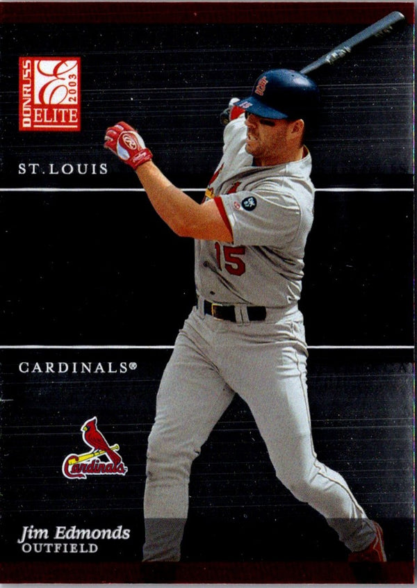 2003 Donruss Elite Jim Edmonds #159