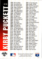 1994 Collector's Choice Silver Signature Kirby Puckett #319