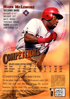 1997 Finest Mark McLemore #243