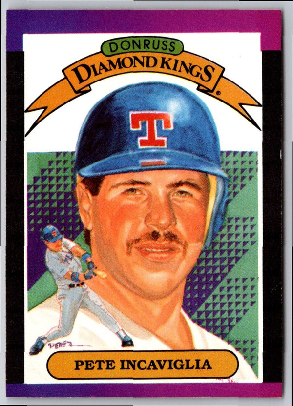 1989 Donruss Diamond  Kings Pete Incaviglia #3