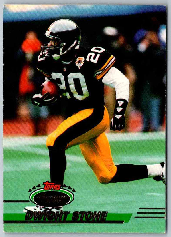 1991 Topps Stadium Club Football Dwight Stone #32