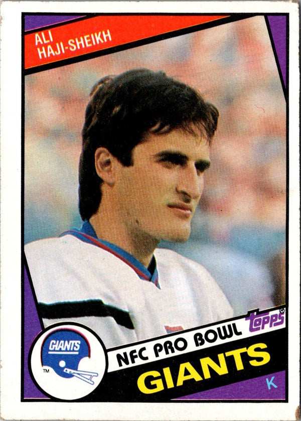 1984 Topps Ali Haji-Sheikh #316 Rookie VG