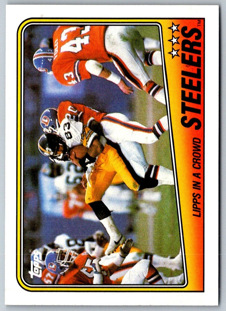 1988 Topps Steelers Team Leaders - Louis Lipps