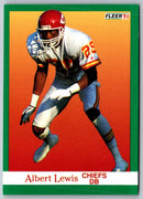 1991 Fleer Albert Lewis