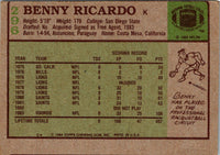 1984 Topps Benny Ricardo #296 VG
