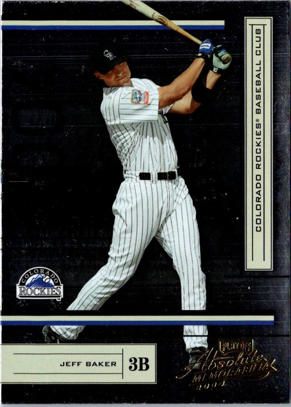 2003 Playoff Absolute Memorabilia Jeff Baker #71