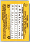 1987 Donruss Jose Cruz
