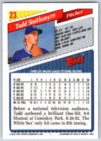 1993 Topps Todd Stottlemyre #23