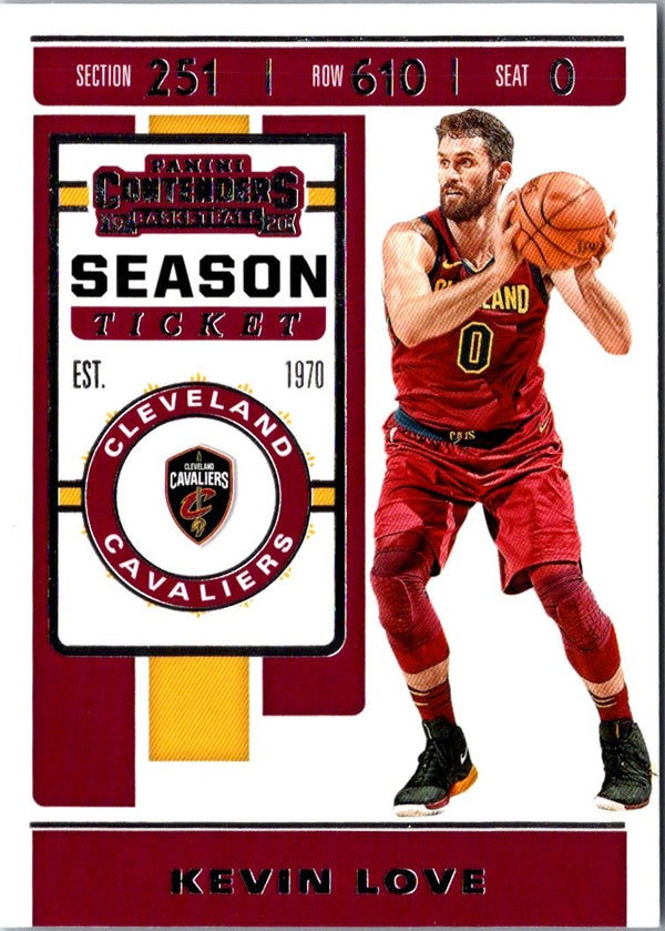 2019 Panini Contenders Kevin Love #60