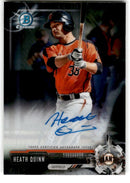 2017 Bowman Chrome Prospect Autographs Heath Quinn
