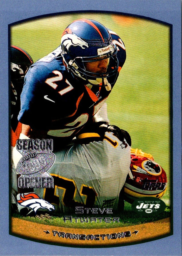 1999 Topps Season Opener Steve Atwater #127