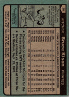 1980 Topps Bruce Kison #28