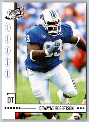 2003 Press Pass JE Retail DeWayne Robertson #R32