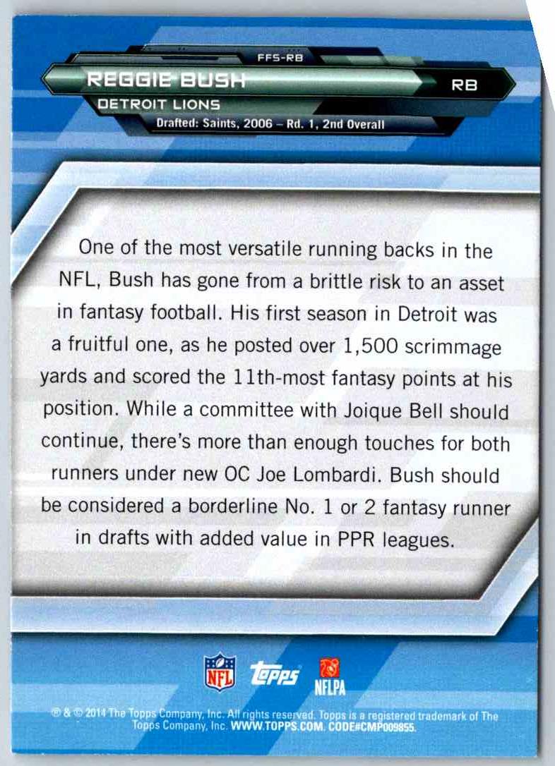 2011 Topps Football Reggie Bush