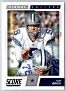 2016 Panini Contenders Draft Picks Alumni Ink Tony Romo
