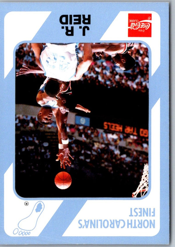 1989 Collegiate Collection North Carolina's Finest J.R. Reid #80