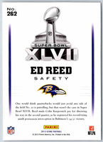 2013 Score Ed Reed #262