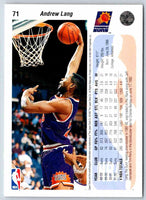 1993 Upper Deck Andrew Lang #71