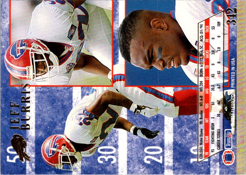 1994 Ultra Jeff Burris