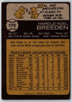 1973 Topps Hal Breeden #173