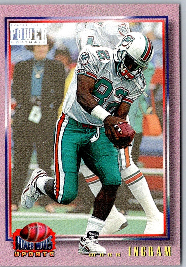 1993 Pro Set Power Update Moves Gold Mark Ingram